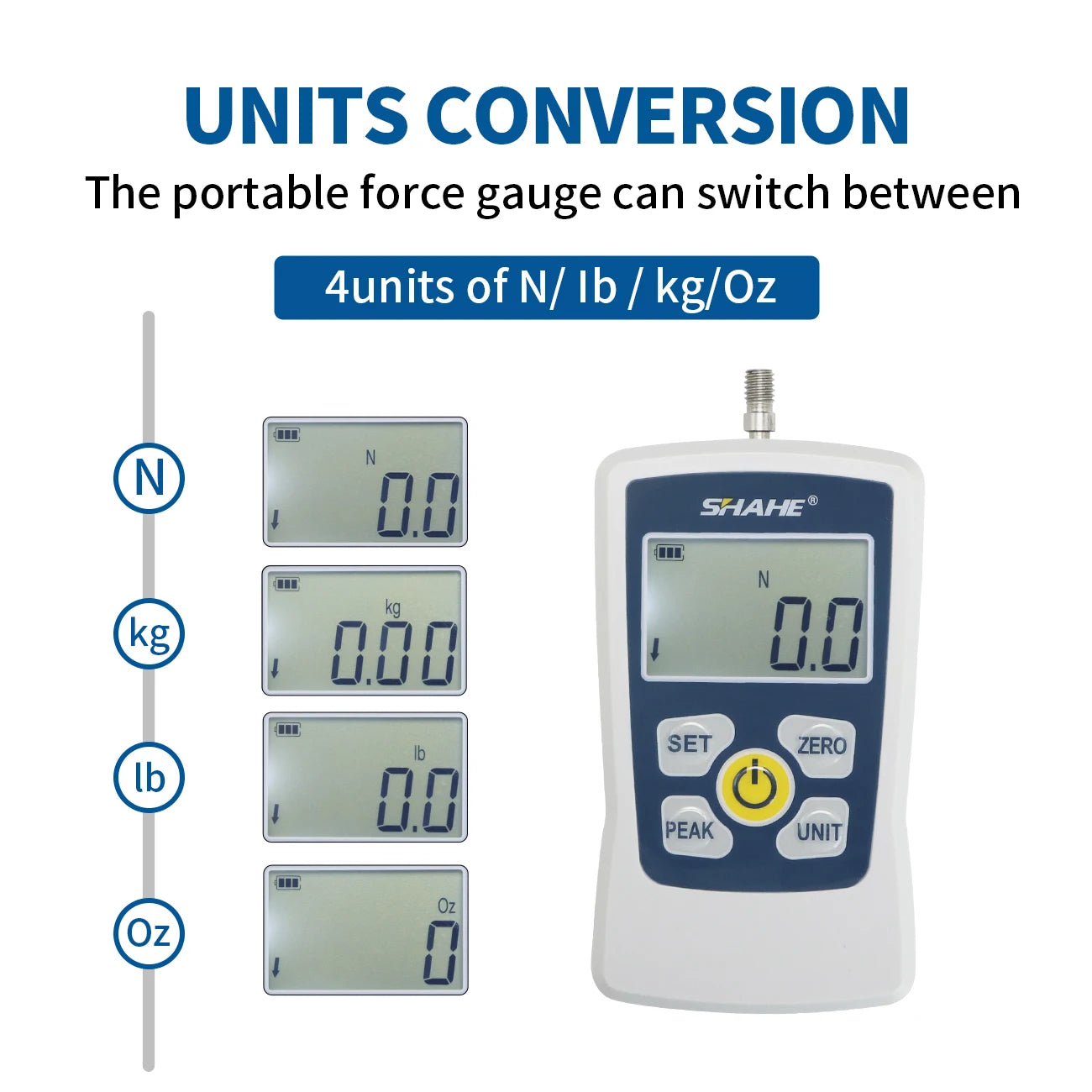 DIGITAL PUSH PULL GAUGE FOR ADA COMPLIANCE TESTING